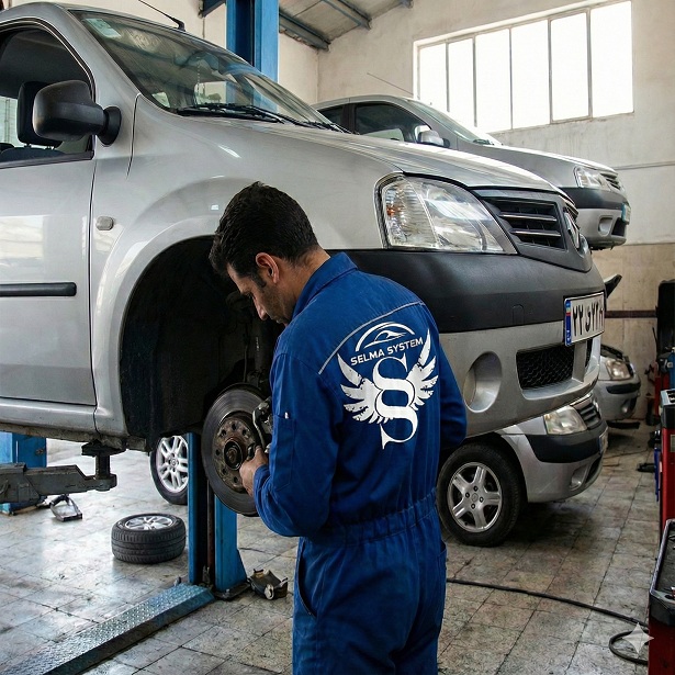 نصب سنسور TPMS خودرو