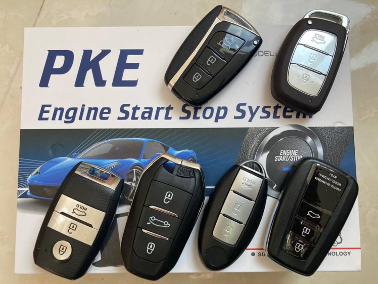 کیلس استارت PKE + لیست قیمت keyless starter PKE پی کی ای