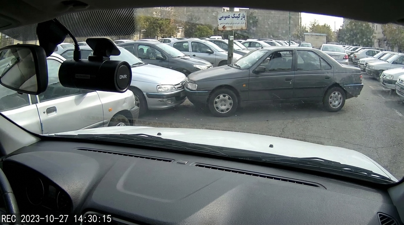 ضبط دوربین ثبت وقایع تصادفات