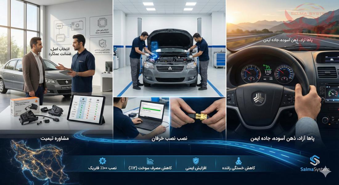 دلایل انتخاب کروز کنترل و فروشگاه سلماسیستم