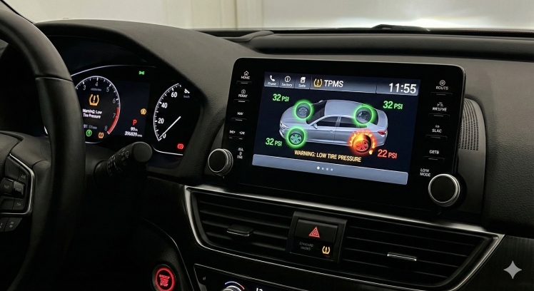 نصب آینه مانیتوردار و سنسور TPMS خودرو: راهنمای ارتقاء دید عقب و نظارت بر فشار باد تایر (ایمنی در اولویت)